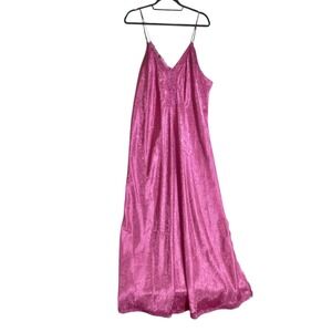 Jacklyn Smith Sleepwear  Pink Nightgown Womans Size 4X Long